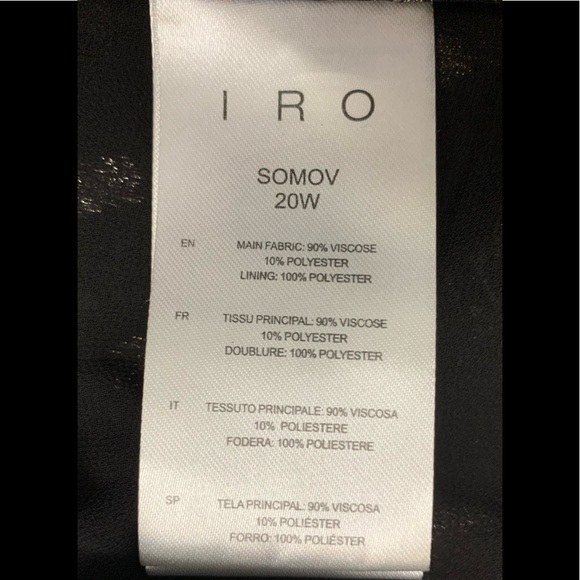 “HOST PICK” Iro Halter Printed Metallic Midi Dress - Picture 11 of 12